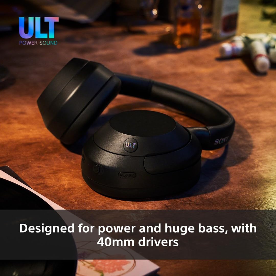 Sony ULT Wear Kablosuz Bluetooth Kulaklık, ULT Güç Sesli, Ultimate